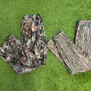 Two pairs of camp waterproof pants